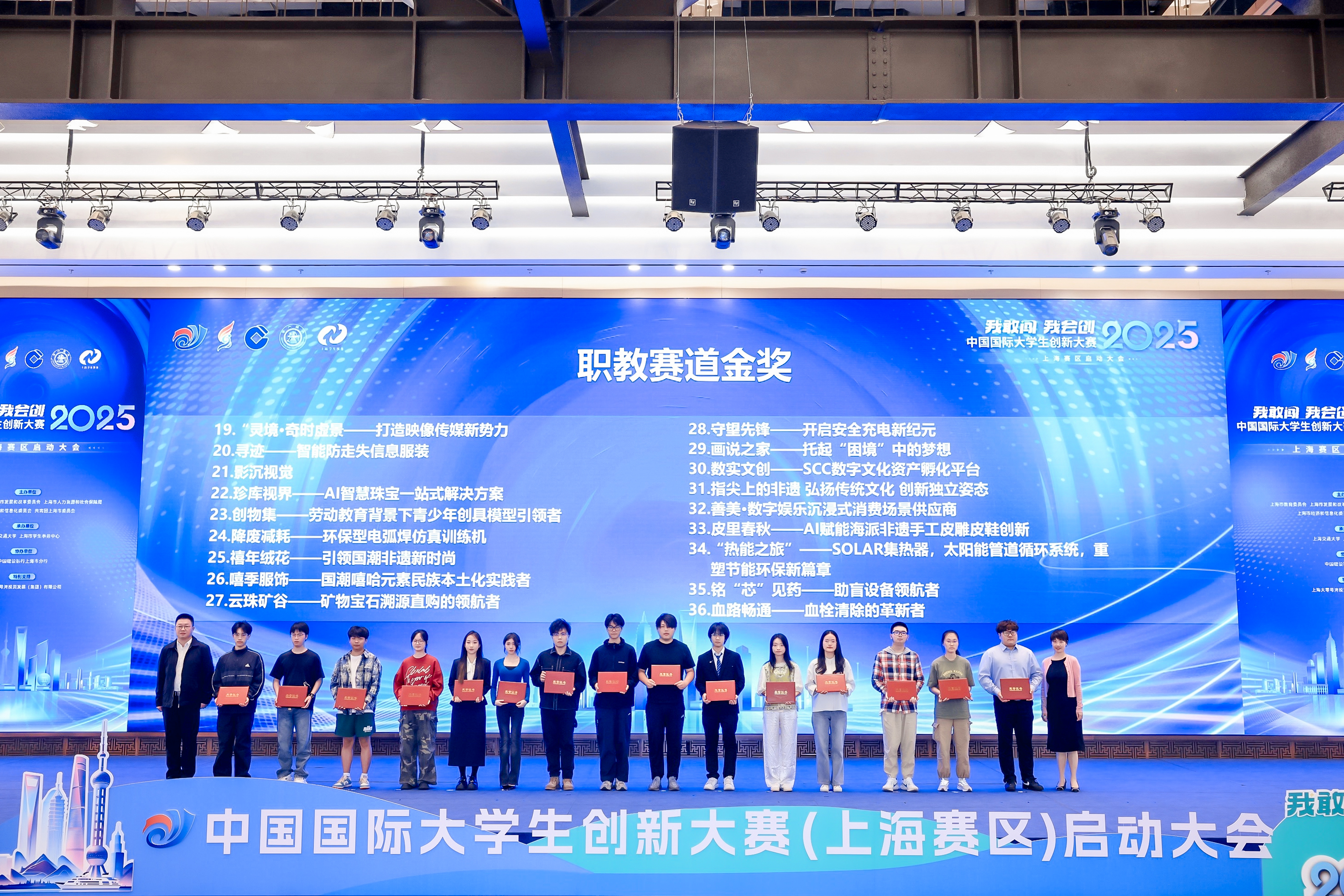 我校师生参加2025年中国国际大学生创新大赛上海赛区启动大会